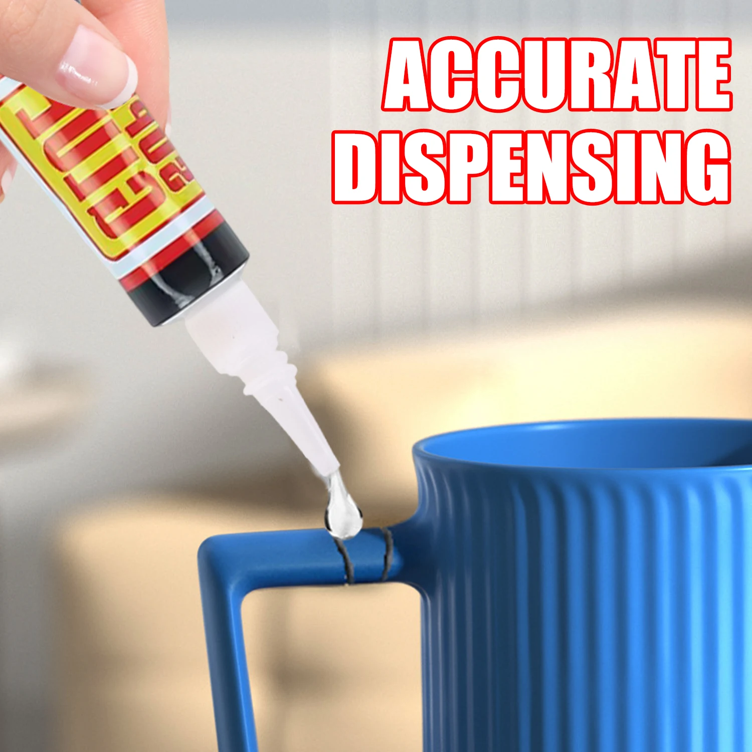 Colla liquida forte Legno Gomma Metallo Plastica Vetro Adesivo cianoacrilato Legame istantaneo Pelle Colla per riparazione scarpe ad asciugatura rapida