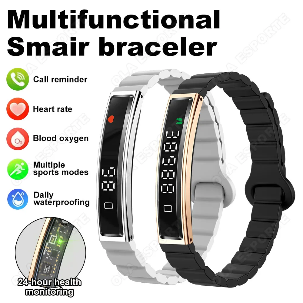 

New Sports Smart Wristband Waterproof Heart Rate Sleep Health Monitoring Pedometer Multiple Sports Modes Men Women Smart Watch