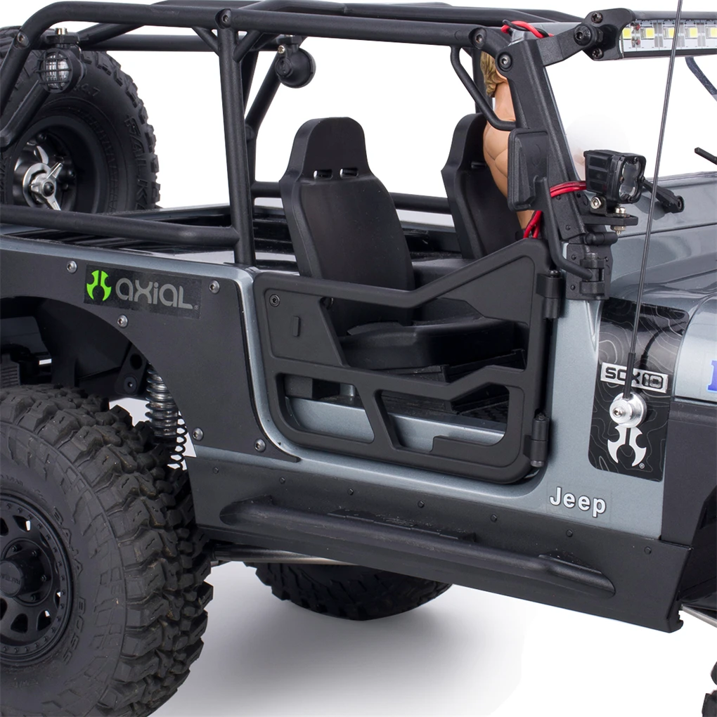 

1/10 Tubular Door RC Upgrade Part Aluminum Alloy Durable Rc Tubular Door For Axial SCX10 RC Car Part RC Car Accessories