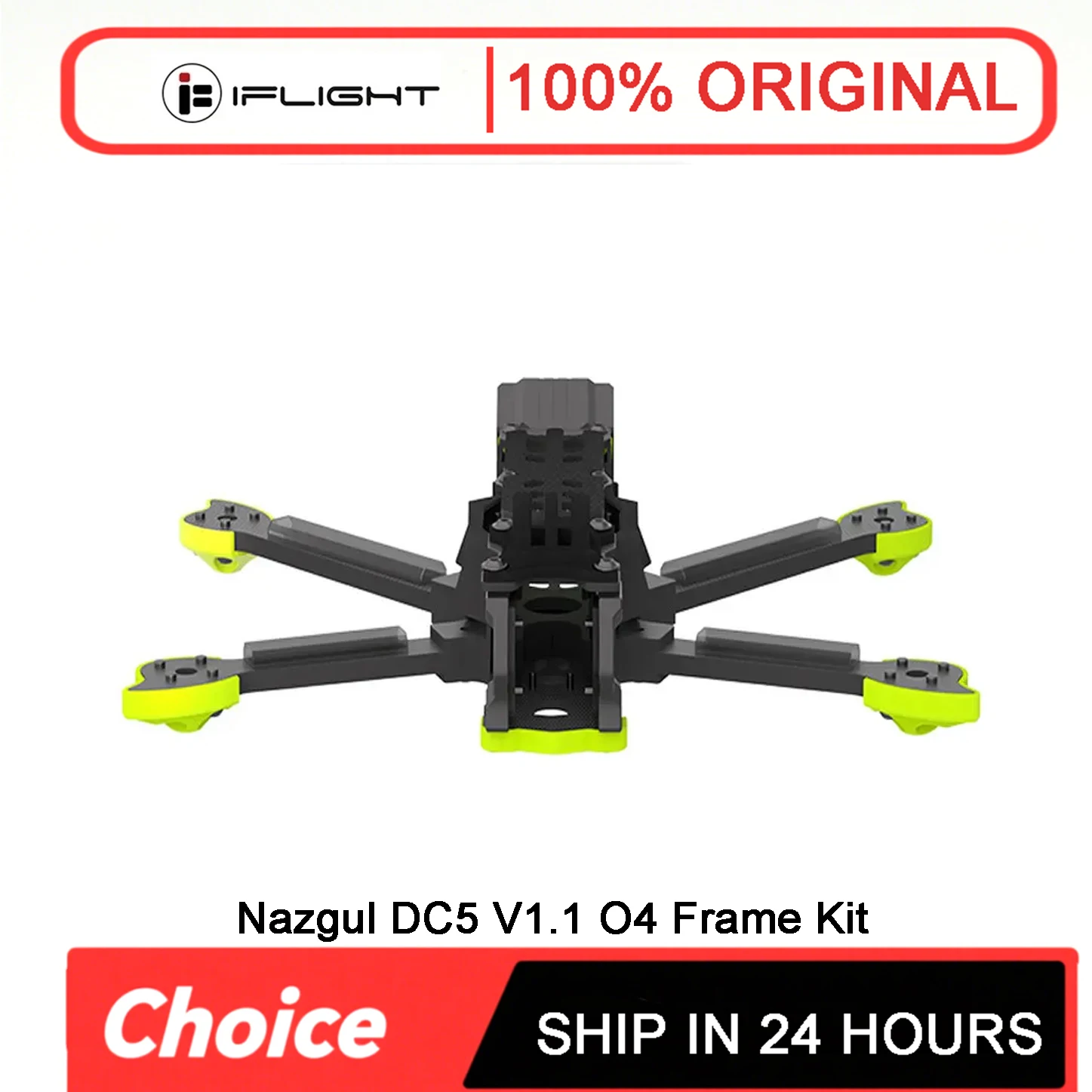 iFlight Nazgul DC5 V1.1 O4 Pro FPV Frame Kit 240mm Wheelbase For RC Racing Drone Parts
