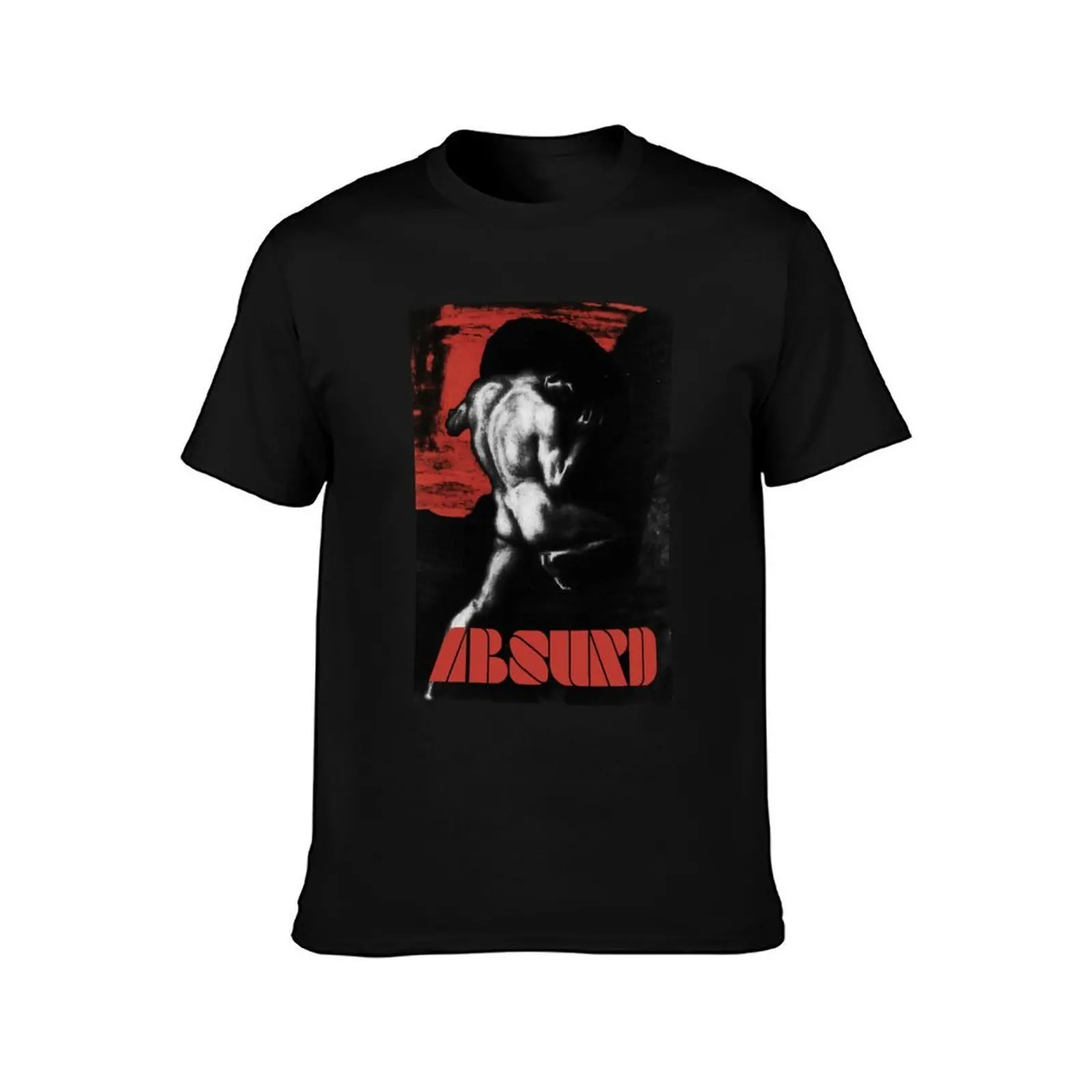 Absurd T-Shirt Summer Casual Cotton Tee Oversized Streetwear Tops Vintage Graphic Print Loose Fit Short Sleeve 100% Cotton