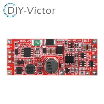 Módulo de Alimentação DC UPS, Placa Mãe Ininterrupta, Suporta Rede de Dispositivos 12V ou 15V, 24W