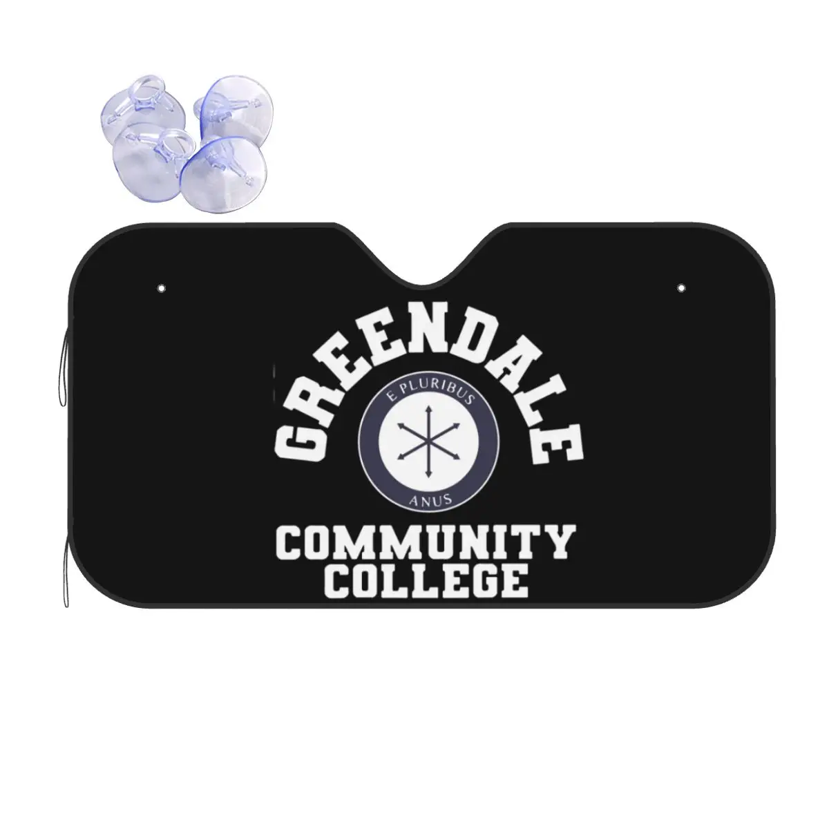 

Greendale Community Collage Sunshade Windscreen Car Front Windshield Window Sun Visor Accessories Covers
