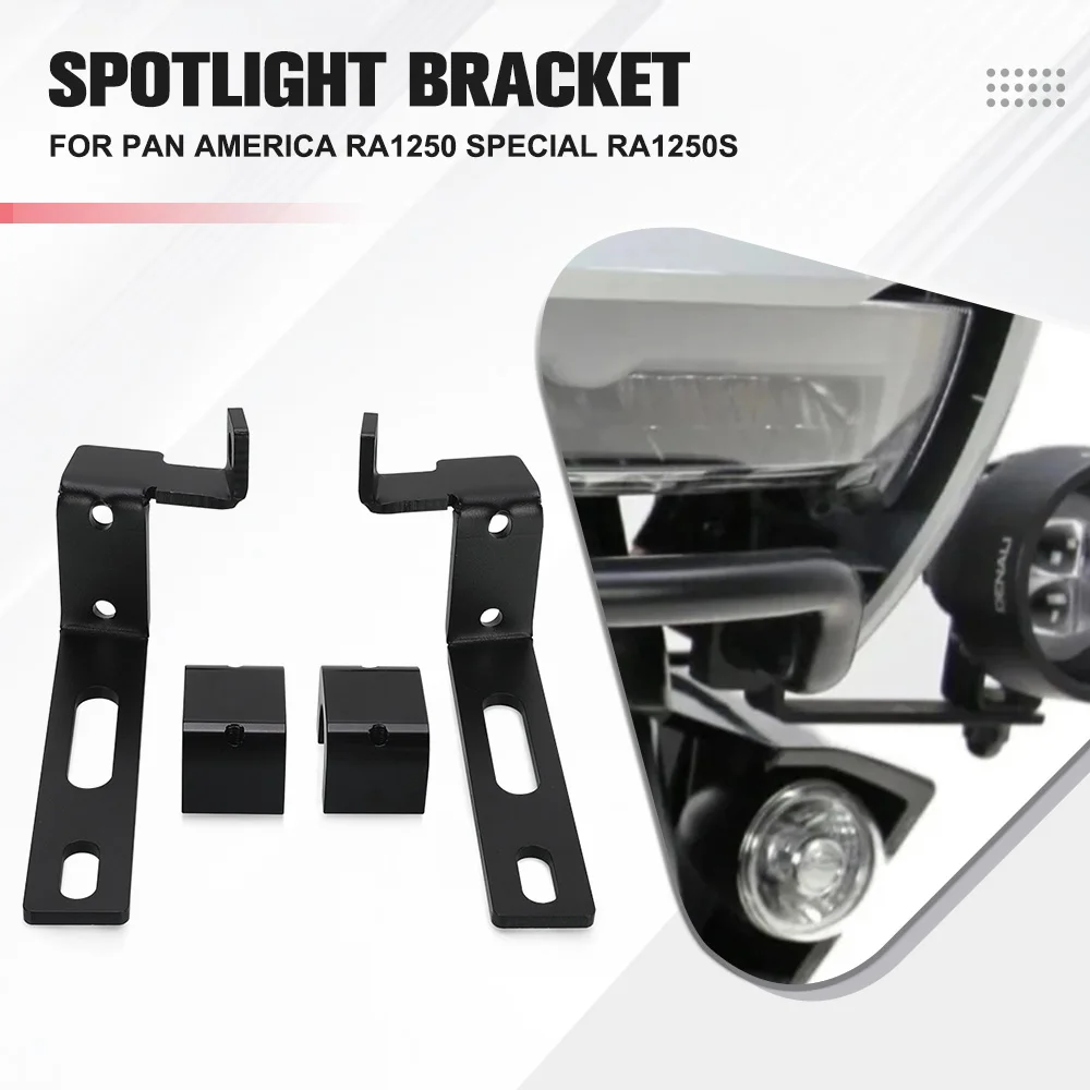 

Motorcycle For Pan America 1250 Special/RA1250S Standard 2021-2022-2023-2024-2025 FRONT AUXILIARY LIGHTS Fog Lamp Bracket