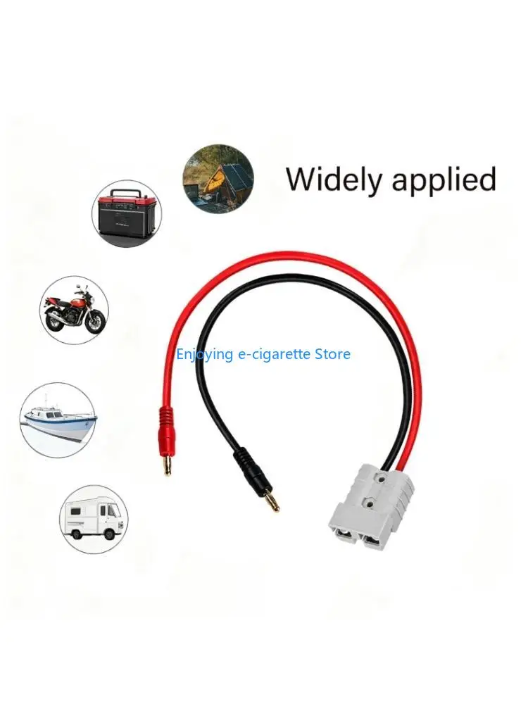Red and Black Polarity Wire Cable with SB50 Input End for Power Wiring Y4QF