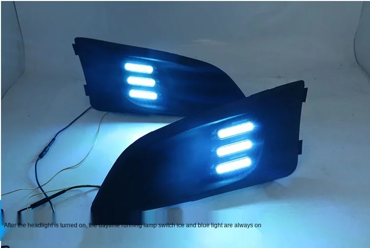 1 zestaw do Chevrolet Chevy AVEO Sonic 2011 2012 2013 Samochodowe światło LED DRL Światło do jazdy dziennej Światło dzienne z kierunkowskazem — zdjęcie 6