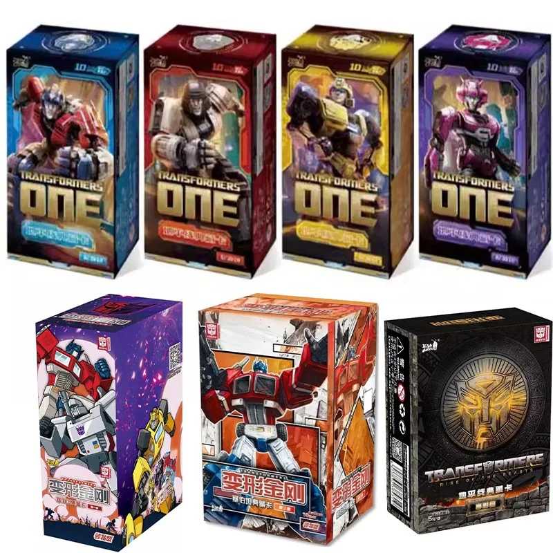 

KAYOU Genuine Transformers Cybertron Card Leader Edition Horizon Optimus Prime BP Collectible Card Anime Peripheral Gifts Toys