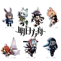 Hot Game Tomorrow’s Ark Arknights Amiya Myrtle Acrylic Stand Anime Figure Display 10CM Model Plate Desk Display Ornament as gift