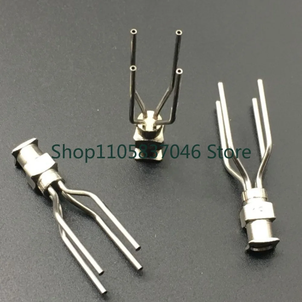 Microfluidic multi-channel splitter needle microfluidic chip laboratory parallel injection needle
