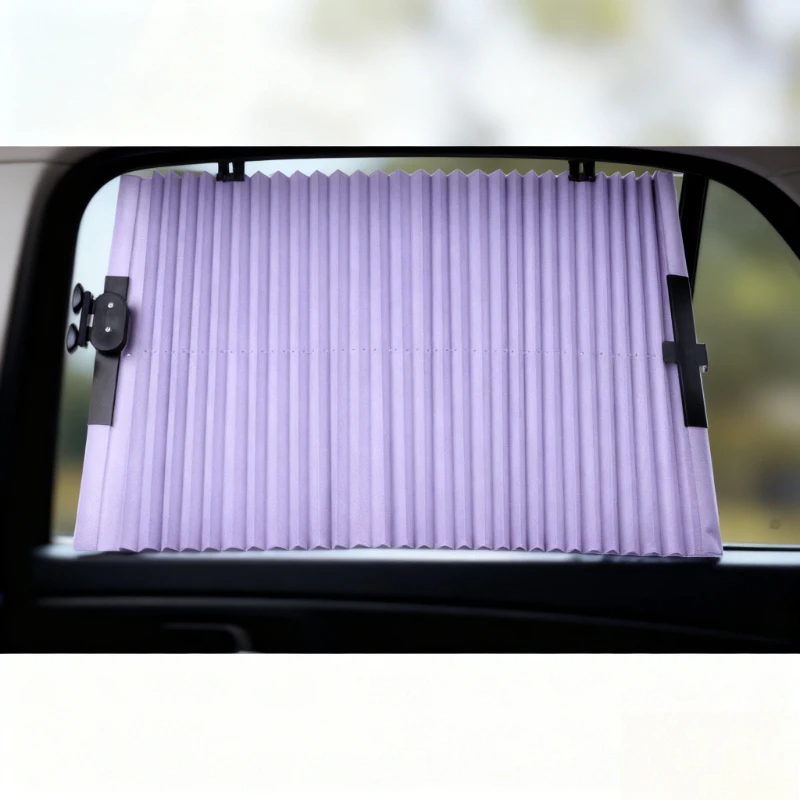 التلقائي قابل للسحب للطي ظلة نافذة السيارة ظلة يغطي سيارة واقية من الشمس الأشعة فوق البنفسجية حماية العزل الحراري الستائر