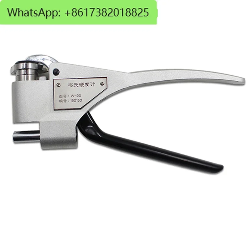 W-20 Portable Webster Hardness Tester for Metal 0.6-6mm Thickness Aluminum Alloys Hardness Measuring Hardness Tester Durometer