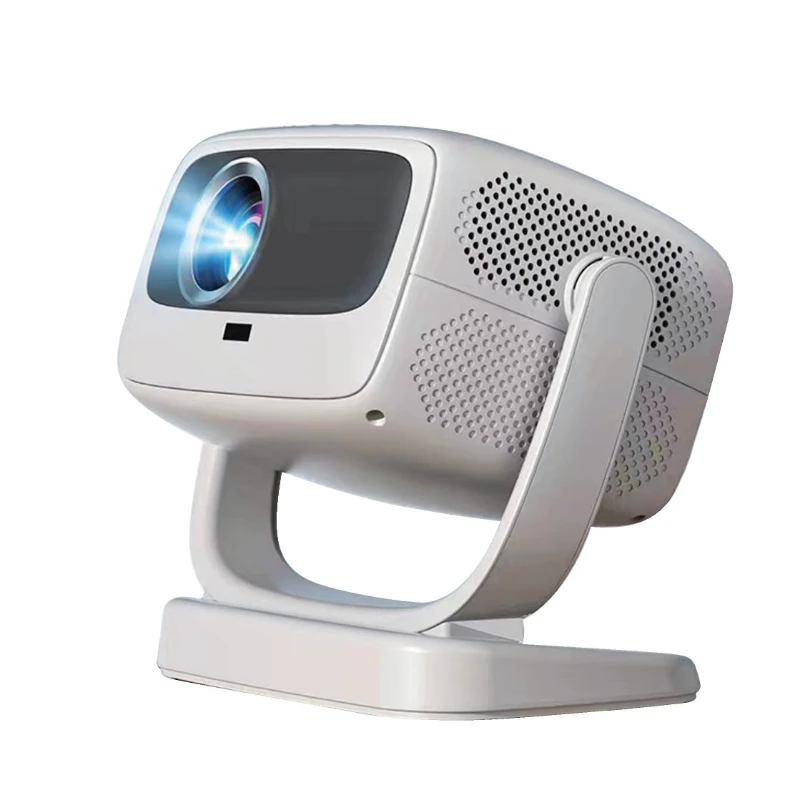 Household ultra-high definition portable projector with gimbal, direct projection during the day, with autofocus function