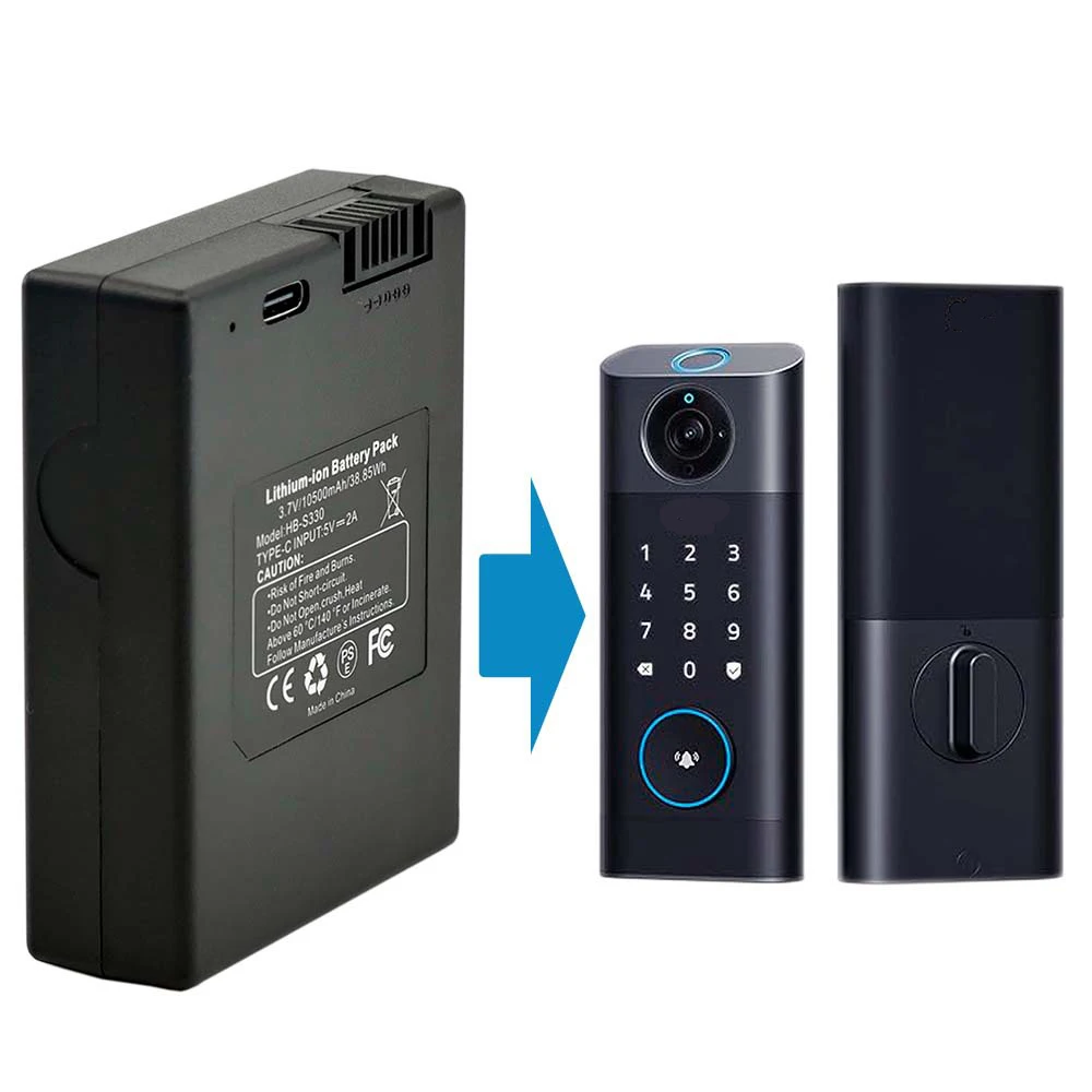 Suitable for Eufy smart door lock lithium battery S330 replacement battery compatible with S330 S230 E330