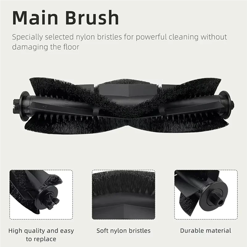 B98A-Compatible For Tikom G8000 / G8000 Pro, Honiture G20 Pro, Laresar Evol 3 3S Replacement Parts Main Brush
