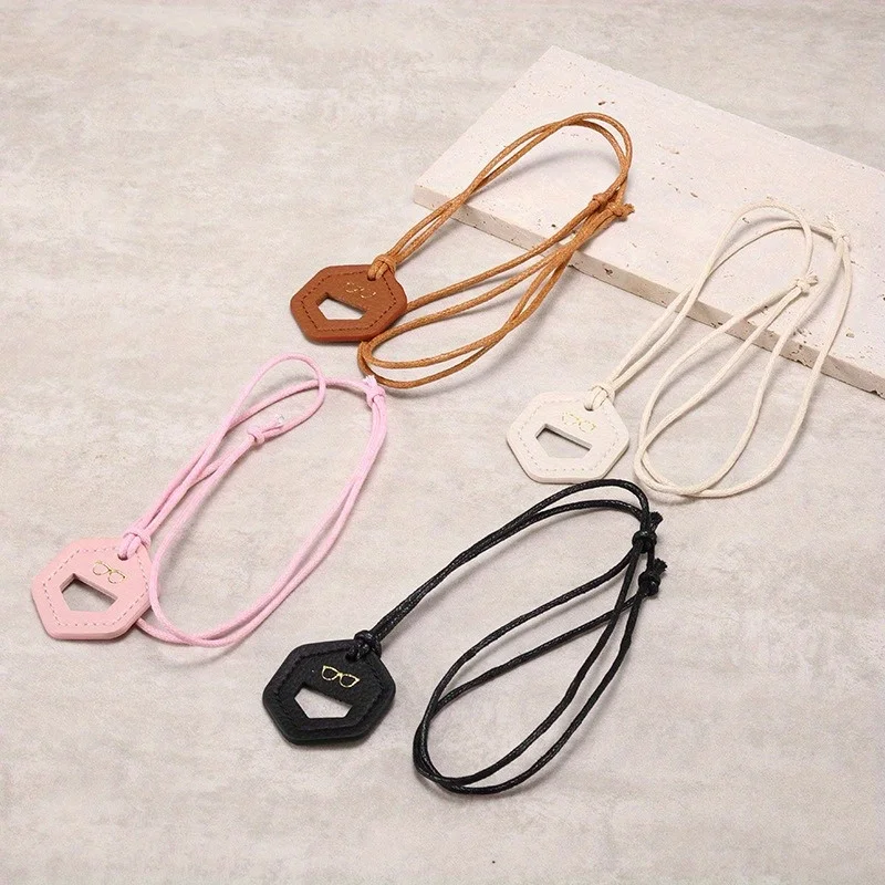 Eyeglasses Rope Microfiber Leather Neck Portable Cord String Hanging Unisex Sunglasses Glasses Holder Retainer image 6