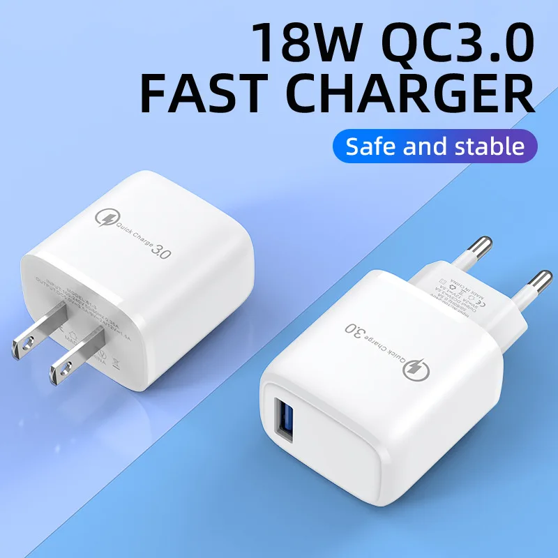 QC3.0 Quick USB Charger for iPhone 6 7 8 14 Plus X XR XS 11 12 13 Pro Max iPad mini 2 3 4 Air 2 Fast Charging Travel USB Charger