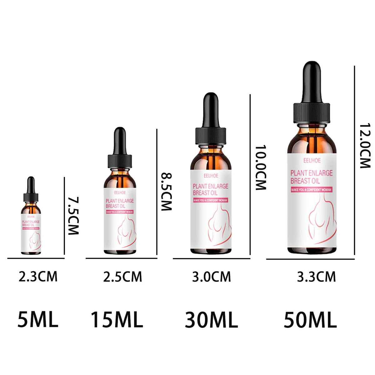 Plant Enlarge Breast Oil Breast Enlargement Firming Oil Beauty Cream Massage Oil Firming Treatment