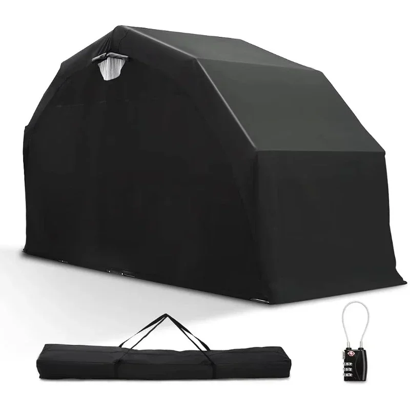 Excluding Freight Heavy Duty Waterproof Inflatable Motorcycle Cover Storage Shelter Tent Shed