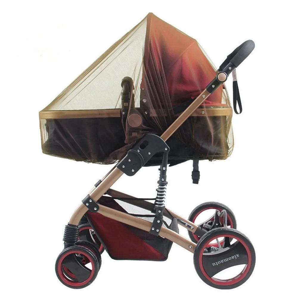 

New Breathable Pushchair Mosquito Net Folding Lightweight Mosquito Net Stroller Accessories Summer