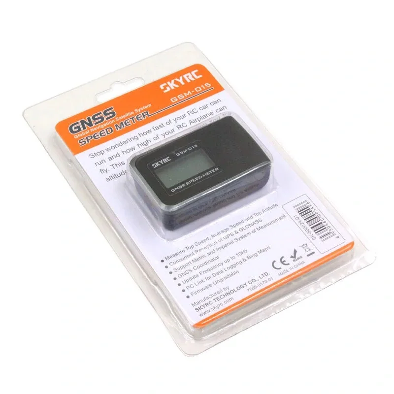 SKYRC GSM-015 GNSS لتحديد المواقع سرعة عالية الدقة لتحديد المواقع سرعة متر ل RC طائرات بدون طيار FPV مولتيروتور كوادكوبتر طائرة هليكوبتر جديد