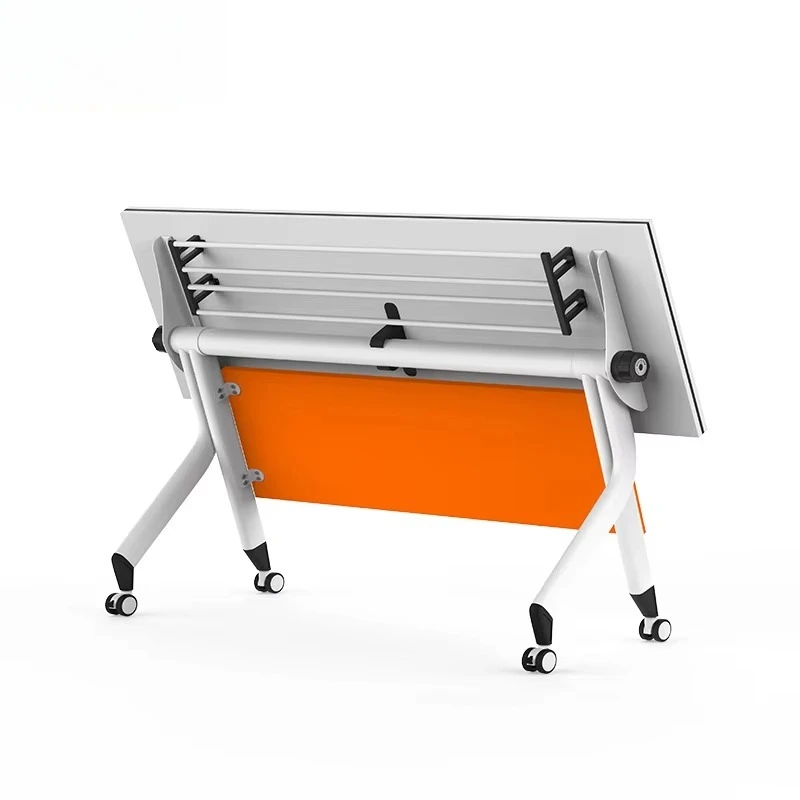 Modern Conference Tables Moveable Folding Training Desk Rollable Computer Table for Meeting Rooms and Trainings