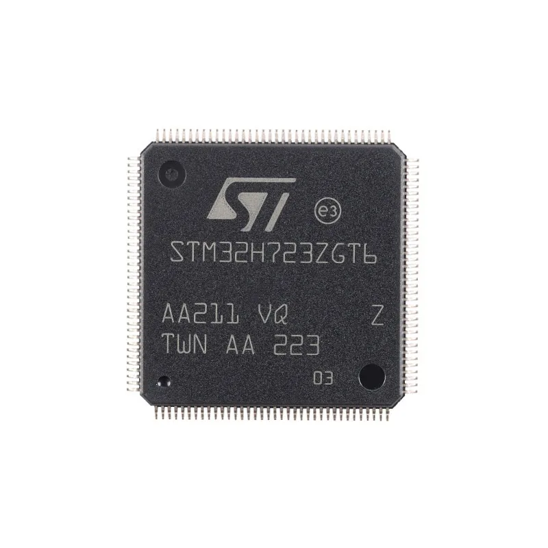 Original STM32H723ZGT6, LQFP-144 Package, ARM Cortex-M7 Core 32-bit Microcontroller MCU