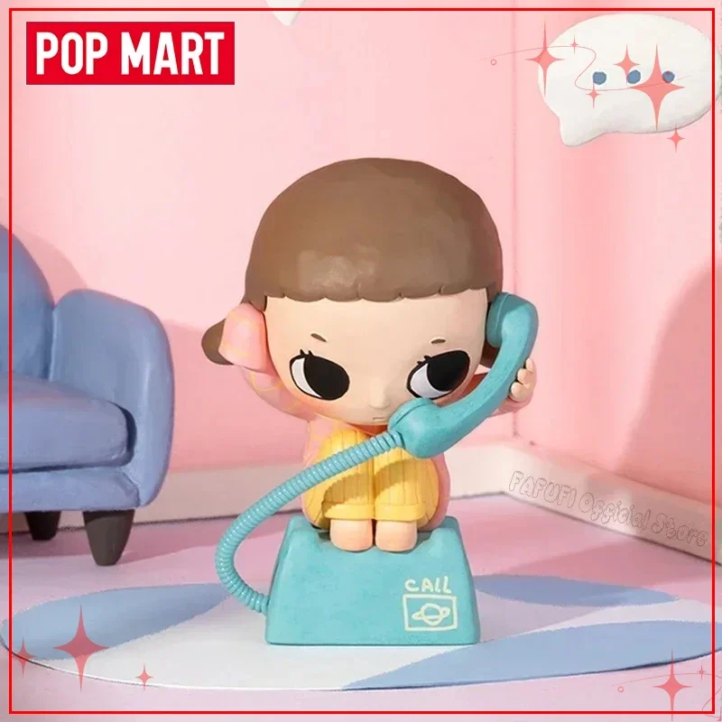 POP MART Nyotas Flauschige Life Series Mystery Blind Box هدية عيد الميلاد