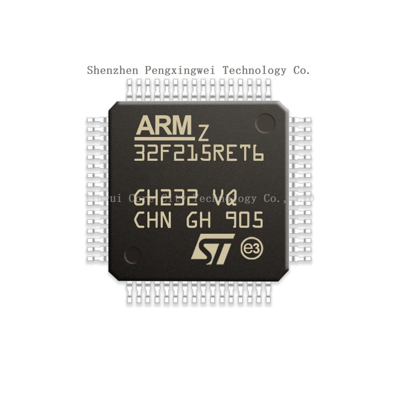 STM STM32 STM32F STM32F215 RET6 STM32F215RET6 In Stock 100% Original New LQFP-64 Microcontroller (MCU/MPU/SOC) CPU