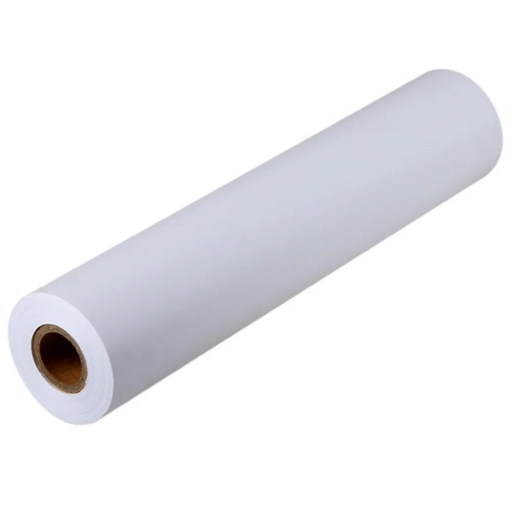 

White Crafts Paper Roll Easel Paper Roll for Kids Wall Gift Wrapping Paper 45cm x 10m