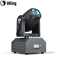 U'King Mini Beam Moving Head Lights 10W RGBW 4IN1 LED Stage Lights DMX512 Spotlight For Wedding Club Christmas Party Bar Show