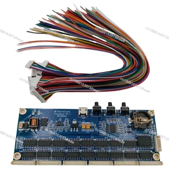 

Micro USB DIY Tube Glow Tube Clock Kit Module Core Board IN14 QS30 IN12
