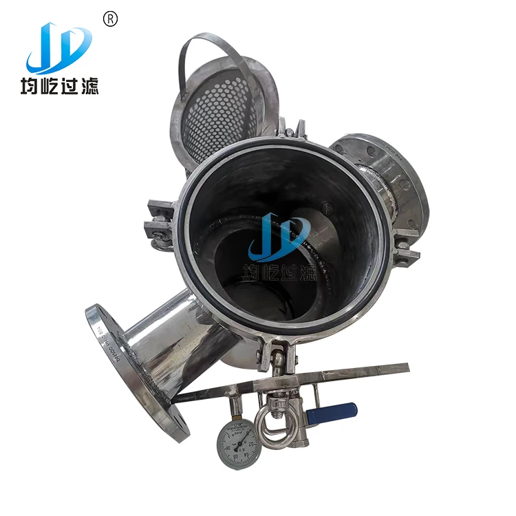 High Efficiency Silicon Fluoride Basket Filter Housing Water Filtration with Holder