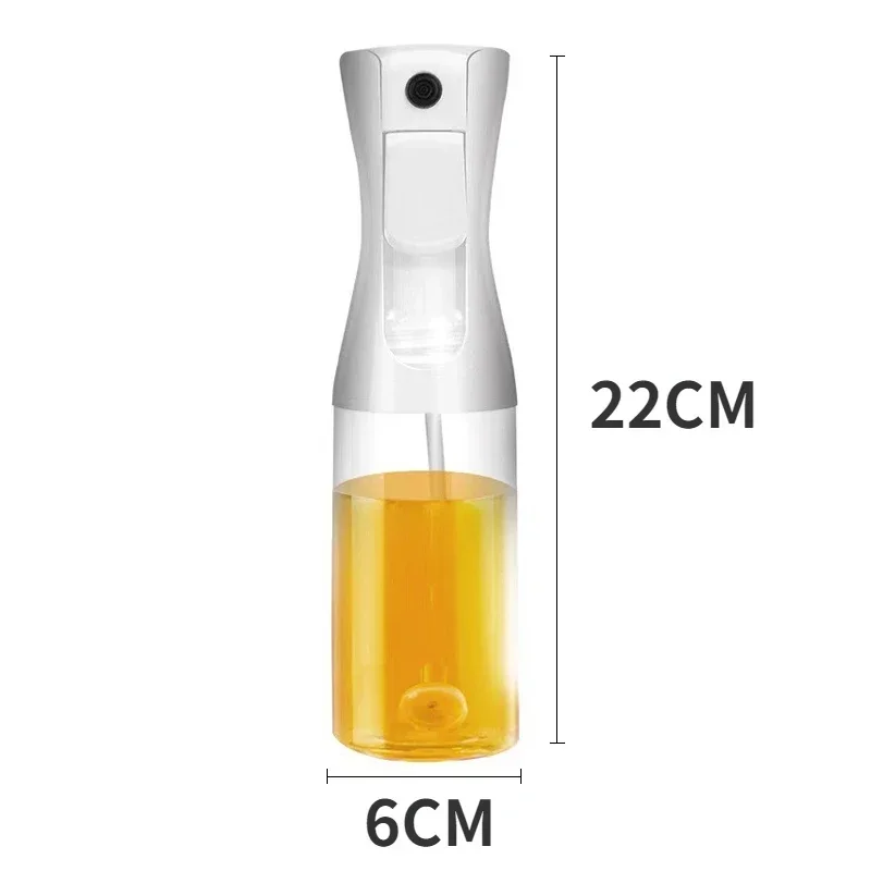 Kitchen Household Oil Spray Bottle Air Fryer BBQ Cooking Oil Glass Oil Spray Pot Spray Baking Production Fitness Meal Ration