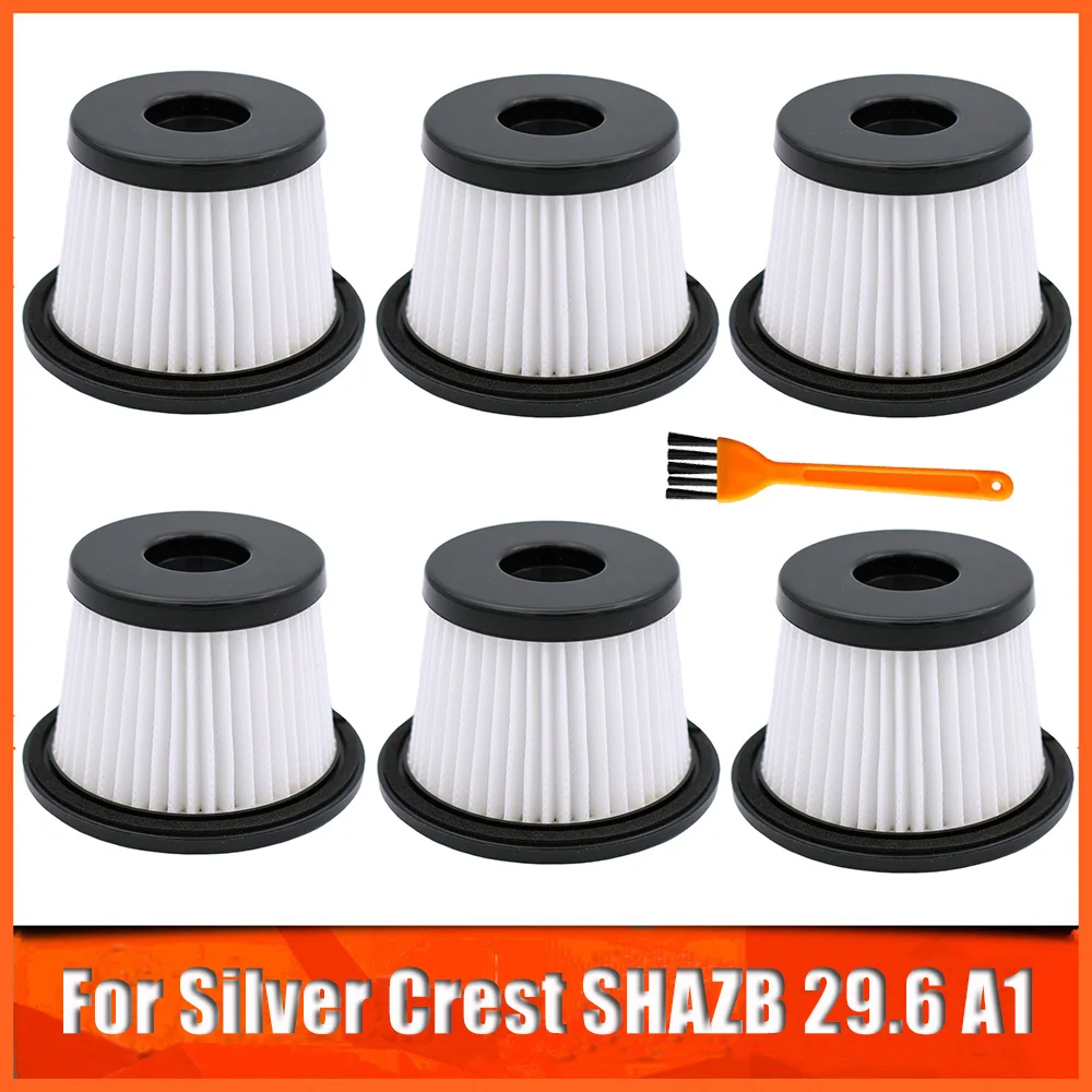 

Washable Vacuums HEPA Filter Replacements for SILVERCREST SHAZB 29.6 A1 Handle Vacuum Cleaner Filters Spare Parts Accessories