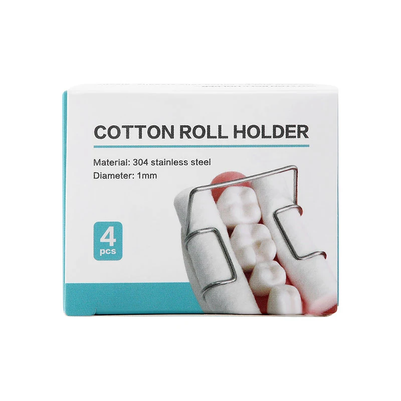 

1 Box Dental Orthodontic Cotton Roll Clip Stainless Steel Autoclavable Dental Cotton Roll Clip Orthodontic Cotton Clip Holder