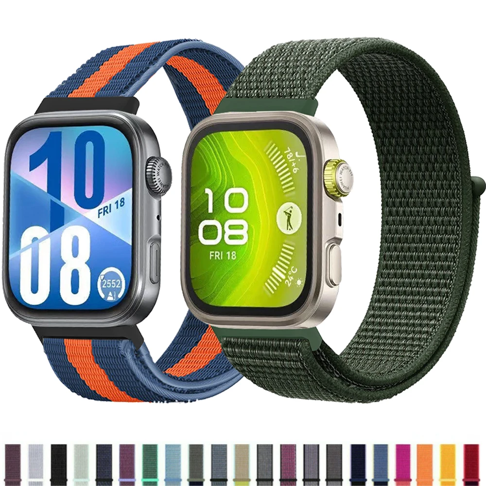 

Nylon Strap for Huawei Watch 4 Pro/4/3 Original replaceable wristband Correa for Huawei Watch Fit 4/Fit 4pro Sport Bracelet Belt