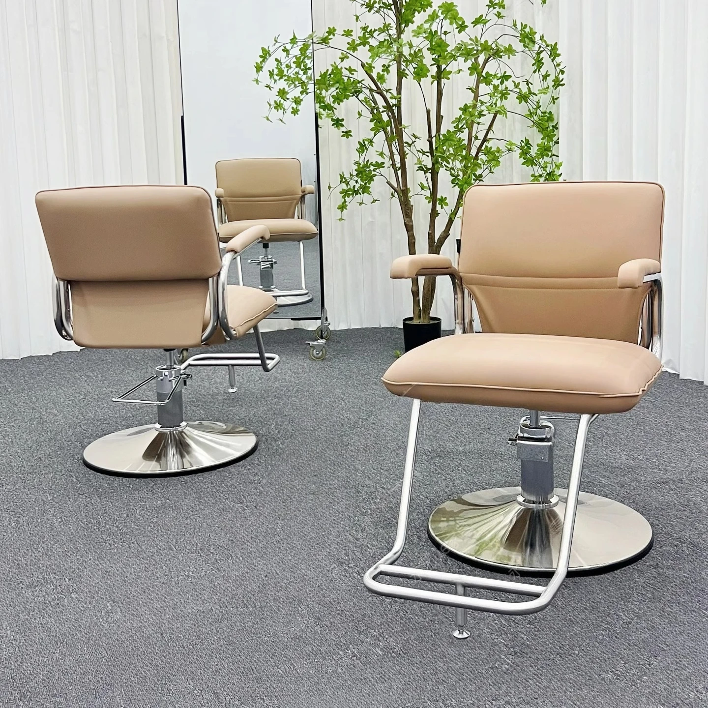 

Hair Dresser Vintage Barber Chair Professional Office Nail Barber Chair Waiting Cadeiras Para Barbearia Hair Salon Furniture