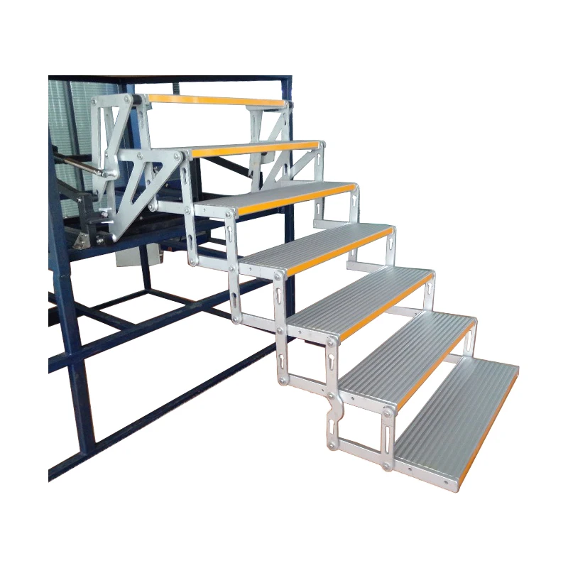 الكهربائية للطي RV تخييم خطوة سبائك الألومنيوم الجانب أضعاف خطوة ل فان سيارة تخييم مقطورة متنقل قافلة الحمولة 200 كجم