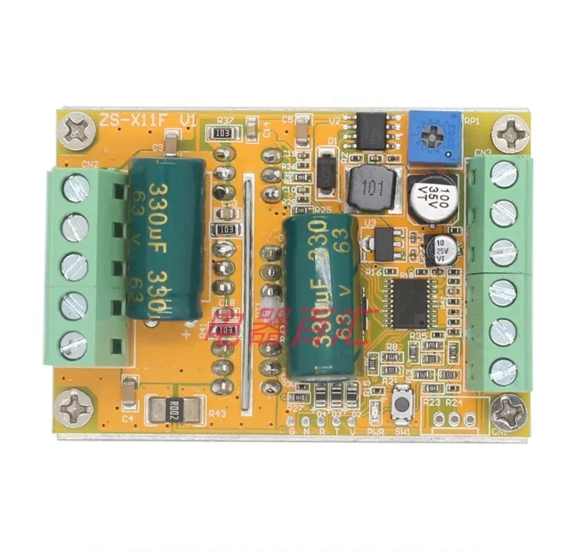 DC6.5-50V 380W BLDC Three Phase DC Brushless Motor Controller PWM Without Hall Sensor Hall Motor Control Driver Board