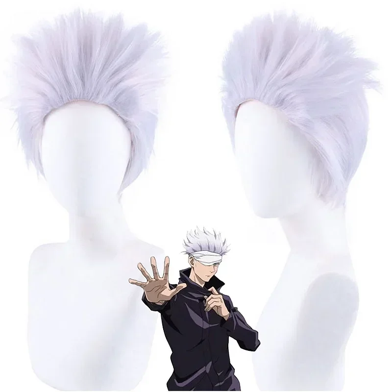 Cos Wigs Anime Jujutsu Kaisen Gojo Satoru Mahito Inumaki Toge Zenin Maki Yuuta Okkotsu Fushiguro Touji Kugisaki Cosplay Wigs