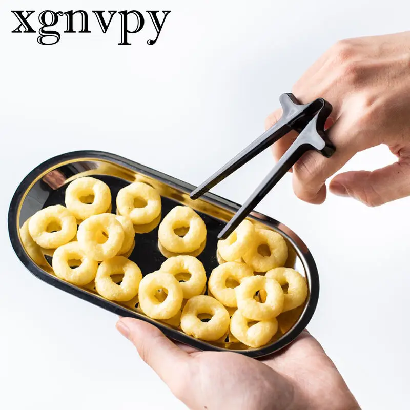 xgnvpy Cute Chopsticks Set for Gamers Gaming Snack Clips Holder Plastic Finger Tongs Lazy Snacking Essential Food Tool