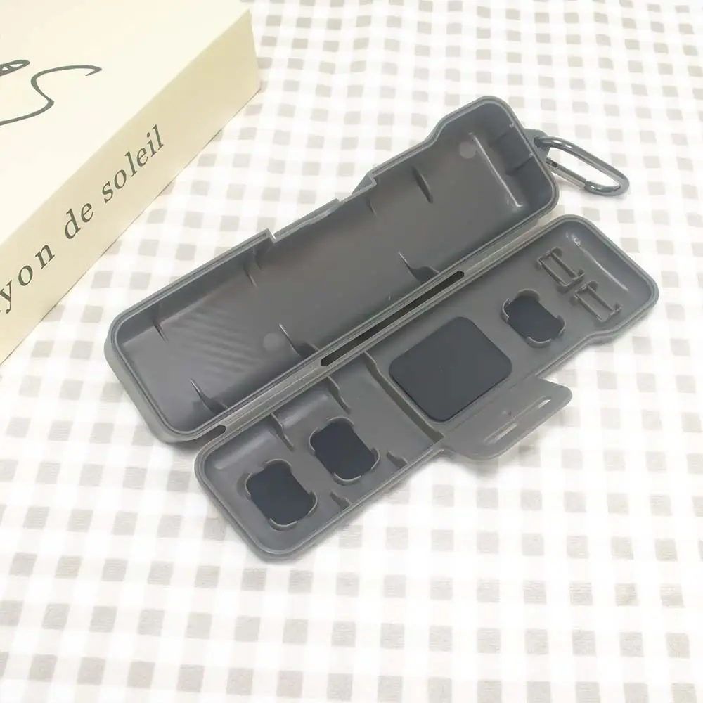 Plastic Protective Case Shockproof Dustproof Organizer Case Full Coverage Anti-Scratch Cover Shell for DJI Osmo Pocket 3