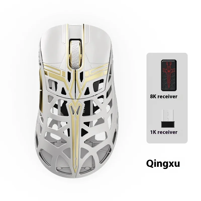 WLmouse Sword X Wireless Mouse PAW3950HS Sensor Nordic 52840 Chip