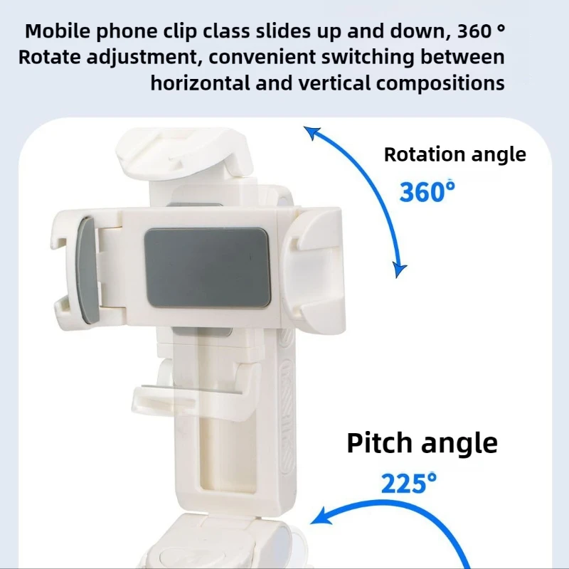 Pocket Mini Selfie Stick-statief Bluetooth Selfie Stick Telescopisch multifunctionele statief Anti-shake telefoonbeugel Statief