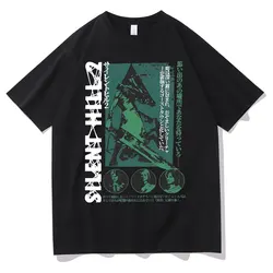 Horror Game Fun Silent Hill 2 Graphic T Shirts Male Rock Oversized Tees Men Women Vintage Casual Tshirt Men's Cotton T-shirts