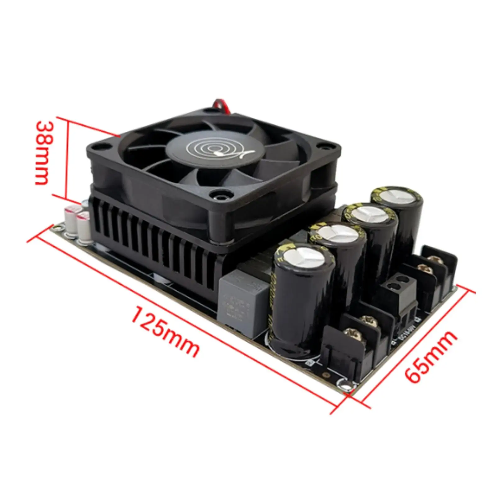 Pure Rear Stage Digital Power Amplifier Board 600W Digital Stereo Amp Module for Square DIY Speakers Sound System Home Theater