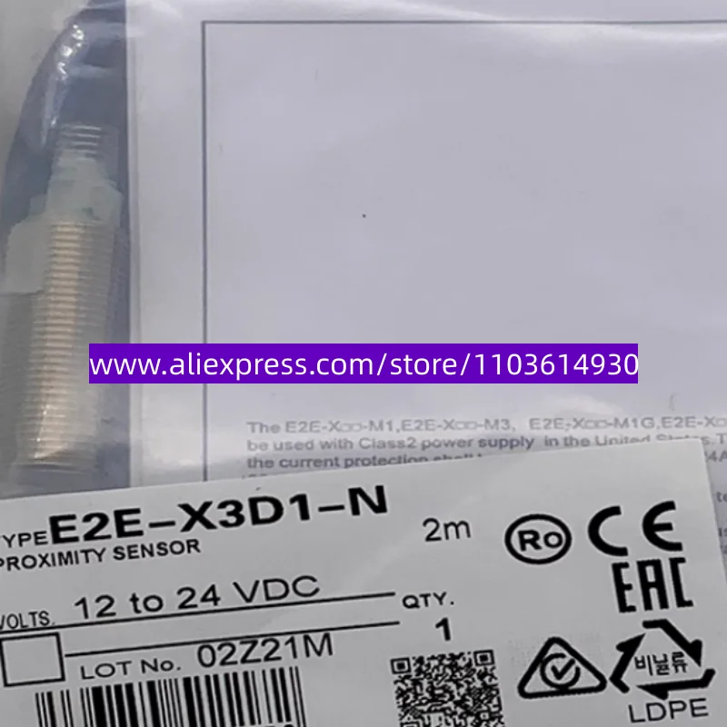 

2PCS New Proximity Switch E2E-X7D112 E2E-X7D212-T E2E-X7D212 E2E-X7D112-T E2E-X3D18-R E2E-X3D18-T E2E-X3D18-M1 E2E-X3D18