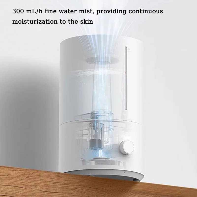 Xiaomi mijia Luftbe feuchter 2 300 ml/h Befeuchtung 4l große Kapazität exquisite Nebel maschine hinzufügen Wasser zu Hause Feuchtigkeit kontrolle niedrigen Klang