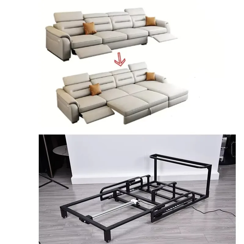 Wholesale Functional Electric Folding Sofa Rack Sofa Bed Mechanism Metal Furniture Frame