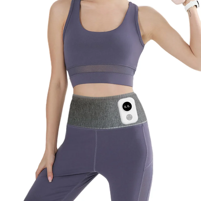 

2025 Luxury Female Health Care Items Air Compression Heated Menstrual Cramp Period Pain Relief Heating Massage Belt